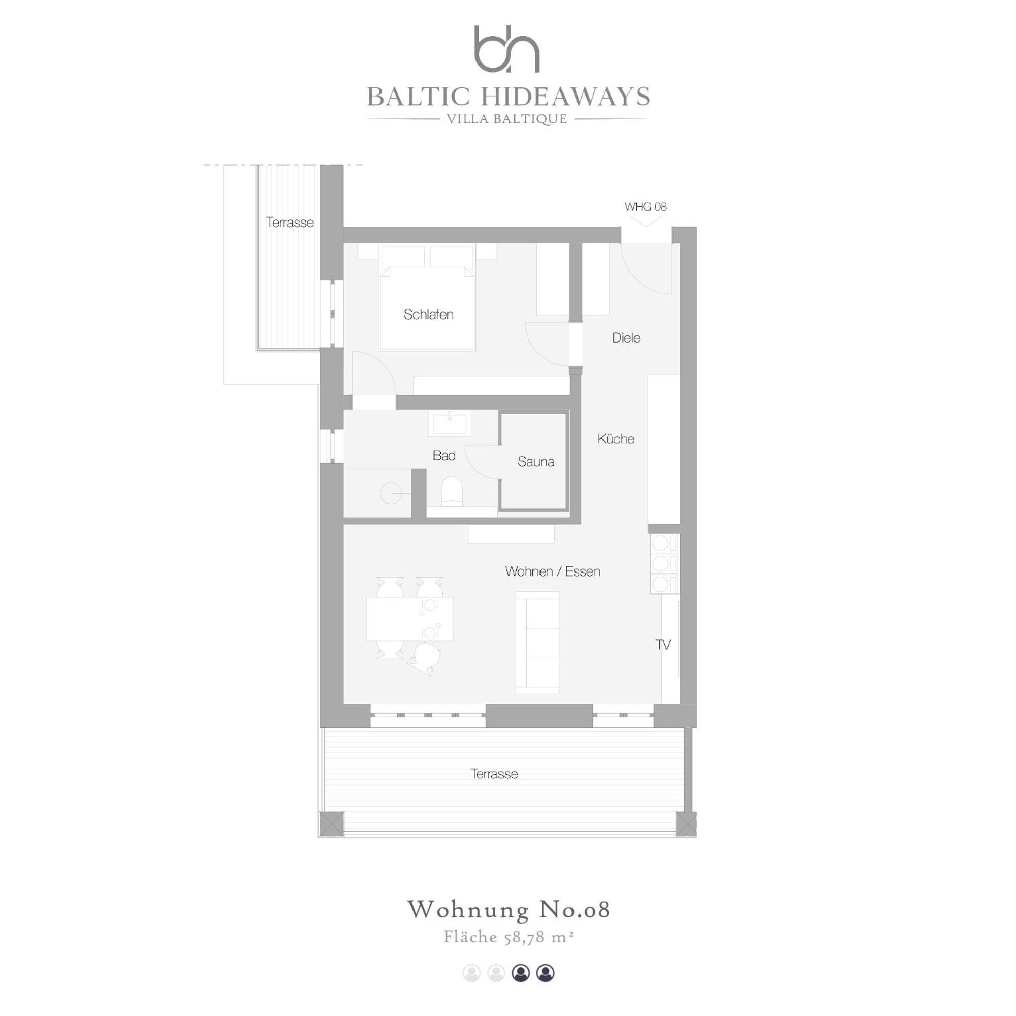 Villa Baltique ゼリン 部屋 写真